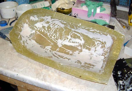 Tidied up mould