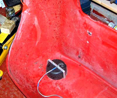 Delaminating rear bodywork
