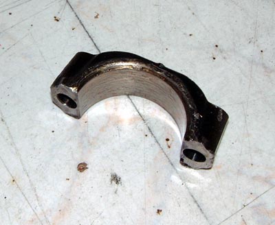 Escaped big end bearing cap
