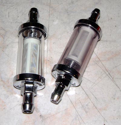 Two fuel filters