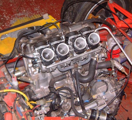 New carbs on engine