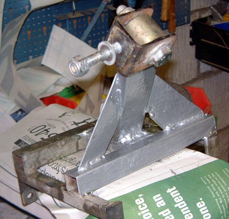 Bodged together engine mount
