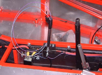 Reverse actuator lever