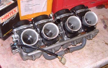 Spare set of carbs