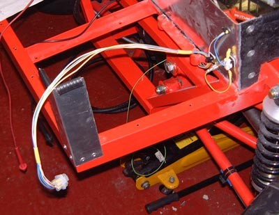 Right-rear wiring