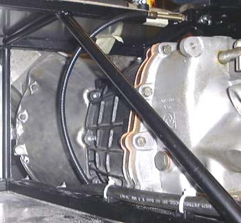 Fuel hose routes