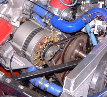 Alternator back in again