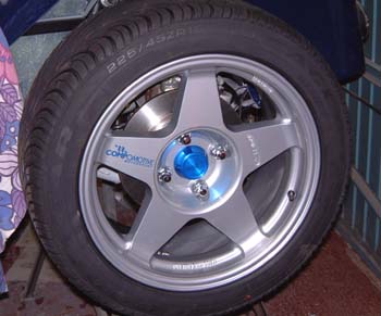 Shiny new wheels